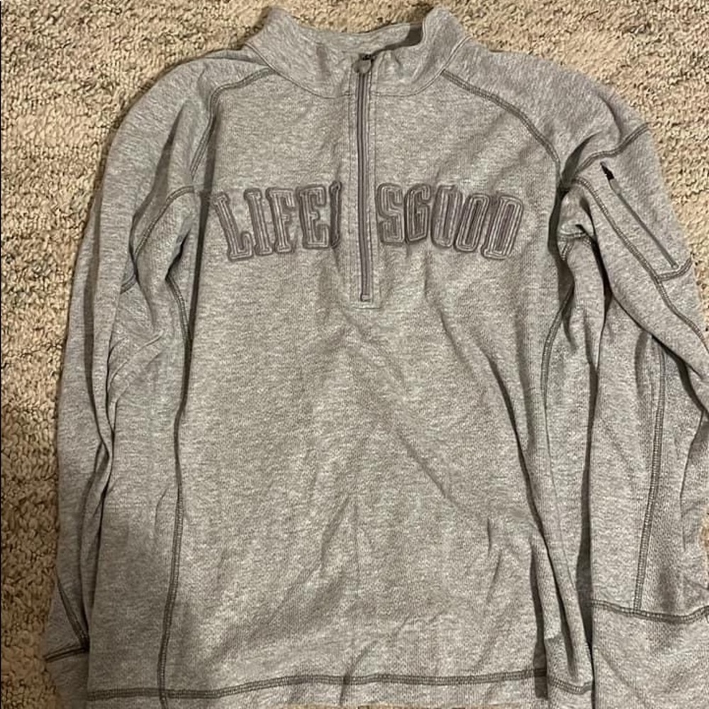 Life is Good Pullover Large